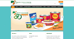 Desktop Screenshot of dairyindustriesjamaica.com